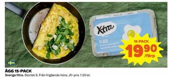 Coop Ägg 15-pack erbjuda