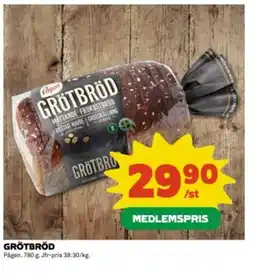 Coop Grötbröd erbjuda