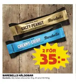 Coop BAREBELLS Hälsobar erbjuda