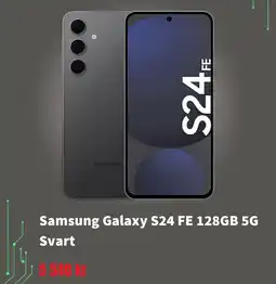 CDON SAMSUNG Galaxy s24 fe 128gb 5g svart erbjuda