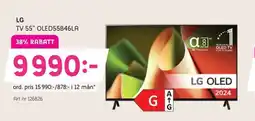 Elon LG Tv 55" oled55b46la erbjuda