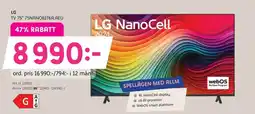 Elon Tv 75" 75nano81t6a.aeu erbjuda
