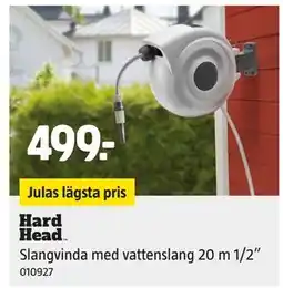 Jula Slangvinda med vattenslang 20 m 1/2” erbjuda