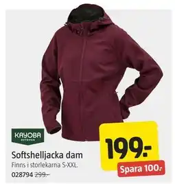 Jula Softshelljacka dam erbjuda