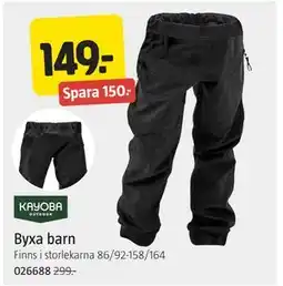 Jula Byxa barn erbjuda
