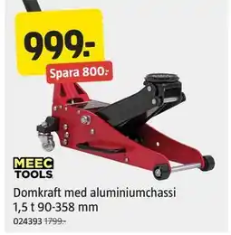 Jula Domkraft med aluminiumchassi erbjuda
