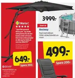 Jula Parasoll Ø300 cm erbjuda