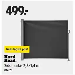 Jula Sidomarkis 2,5x1,4 m erbjuda