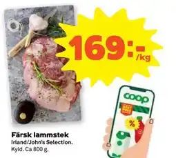 Stora Coop Färsk lammstek erbjuda