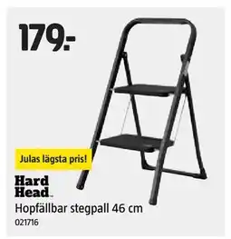 Jula Hopfällbar stegpall 46 cm erbjuda