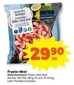 Stora Coop Frysta räkor erbjuda