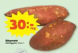 Stora Coop Sötpotatis erbjuda