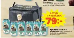 Stora Coop Kylväska och 6 st öl erbjuda