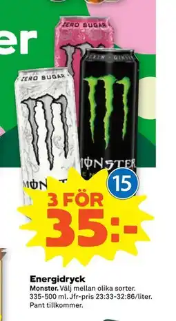 Stora Coop Energidryck erbjuda