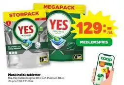 Stora Coop Maskindisktabletter erbjuda