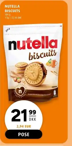 Scandinavian Park NUTELLA Biscuits erbjuda