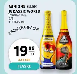 Scandinavian Park MINIONS Eller jurassic world erbjuda