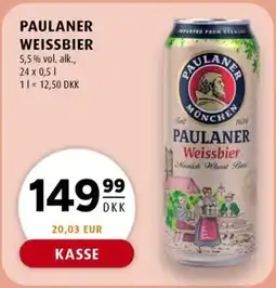 Scandinavian Park PAULANER Weissbier erbjuda