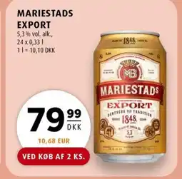 Scandinavian Park MARIESTADS Export erbjuda