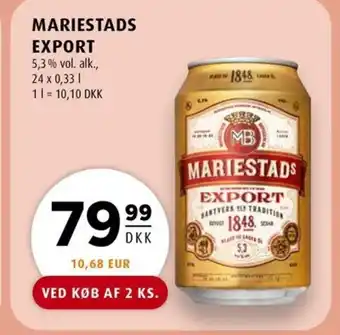Scandinavian Park MARIESTADS Export erbjuda