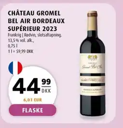 Scandinavian Park Château gromel bel air bordeaux supérieur 2023 erbjuda