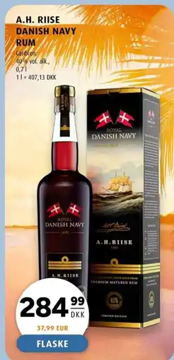 Scandinavian Park A.H. RIISE Danish navy rum erbjuda