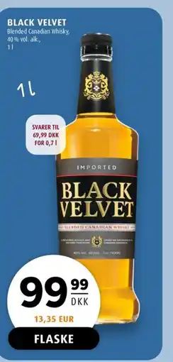 Scandinavian Park Black velvet erbjuda