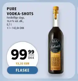 Scandinavian Park PURE Vodka-shots erbjuda