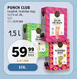 Scandinavian Park Punch club erbjuda