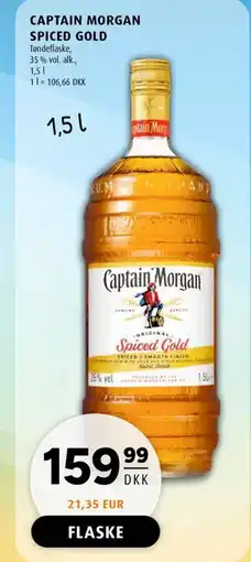 Scandinavian Park CAPTAIN MORGAN Spiced gold erbjuda