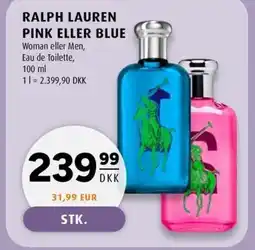 Ralph lauren pink eller blue