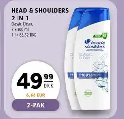 Scandinavian Park HEAD & SHOULDERS 2 in 1 erbjuda