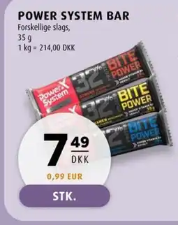 Scandinavian Park Power system bar erbjuda