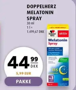 Scandinavian Park Doppelherz melatonin spray erbjuda