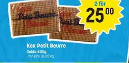Supergott GOLDA Kex petit beurre erbjuda