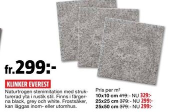 Bauhaus Klinker Everest erbjuda