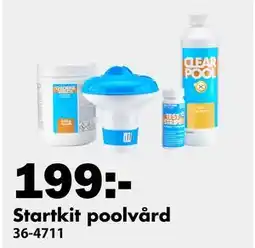 Biltema Startkit poolvård erbjuda
