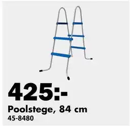 Biltema Poolstege, 84 cm erbjuda