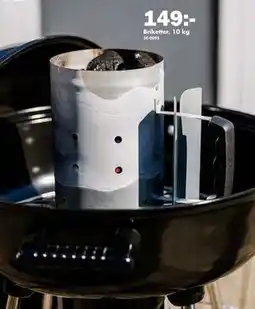 Biltema Briketter, 10 kg erbjuda