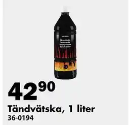 Biltema Tändvätska, 1 liter erbjuda