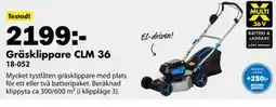 Biltema Gräsklippare CLM 36 erbjuda