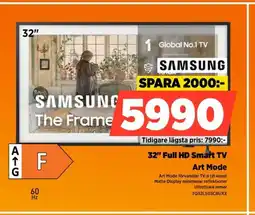 Power SAMSUNG 32" Full HD Smart TV erbjuda