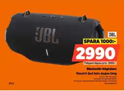 Power JBL Bluetooth-högtalare Massivt ljud hela dagen lång erbjuda