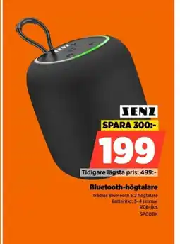 Power XENZ Trådlös Bluetooth högtalare erbjuda