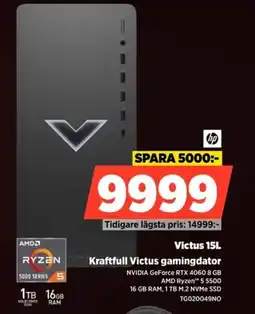 Power HP Victus 15L Kraftfull Victus gamingdator erbjuda