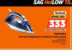 Power Tefal Ångstrykjärn Non-stick-beläggningen är lämplig för olika material erbjuda