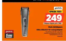Power Point Style hårklippare Olika tillbehör för mångsidighet erbjuda