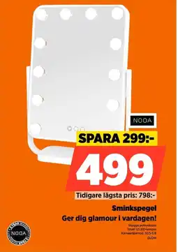 NOOA Sminkspegel Ger dig glamour i vardagen!