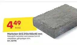 Byggmax Marksten Grå erbjuda