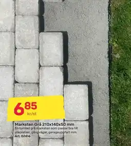 Byggmax Marksten Grå erbjuda